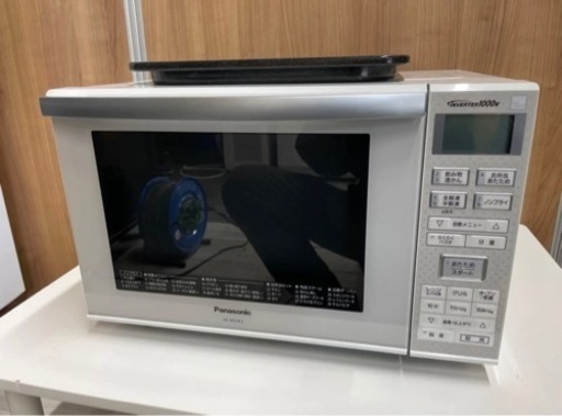 【中古】パナソニック Panasonic NE-MS23E3-KW オーブンレンジ 23L ホワイト 2015年製⚪️