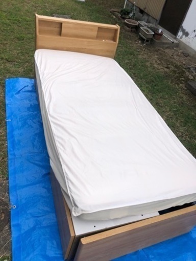ニトリの収納付きベッド