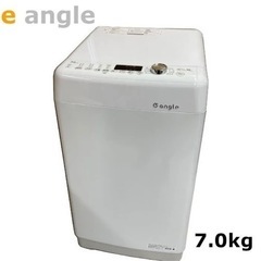 【中古】e angle 7．0kg 全自動洗濯機 ホワイト AN...