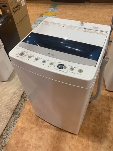 ✨安心の分解洗浄済✨Haier 2019年製 4.5Kg 洗濯機 JW-C45D 【愛市I4S031961-104】