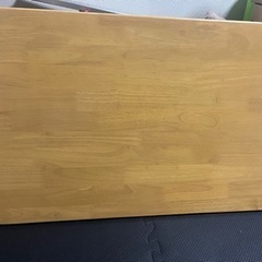 決まりました！木製テーブル