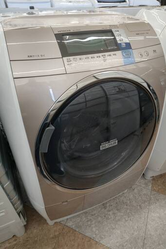☆HITACHI/日立/10.0/6.0㎏ドラム式洗濯機/2014年式/ＢＤ－Ｖ9600/№525☆