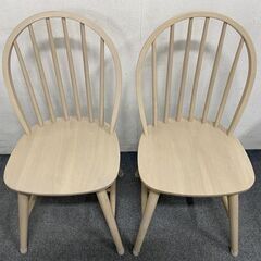 Francfranc/フランフラン アルパ1300 ダイニング5点セット アッシュ材 椅子4脚 クラシック ガーリー 中古家具 店頭引取歓迎 R7607