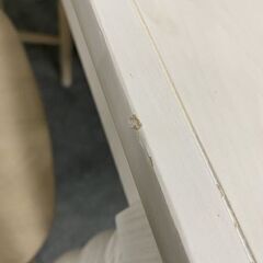 Francfranc/フランフラン アルパ1300 ダイニング5点セット アッシュ材 椅子4脚 クラシック ガーリー 中古家具 店頭引取歓迎 R7607