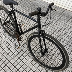 クロスバイク】シングルギア エアロホイル使用 パナレーサータイヤ