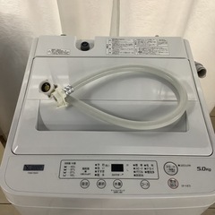 YAMADA ヤマダ 洗濯機 YWM-T50H1 2022年製 5㎏