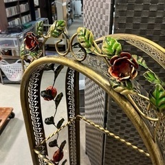 ☆オシャレ過ぎる!!☆ アンティーク調 3段 ラック 金属製フレーム