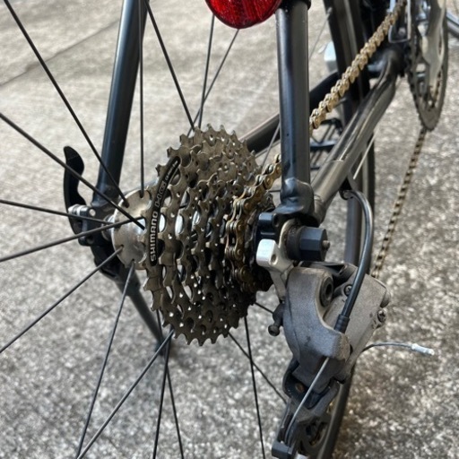 訳アリ 中古 ジャイアント クロスバイク 8段変速 Mサイズ 軽整備済み