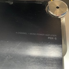 高級アンプ　高級ウーファー　アルパイン　PDX-5