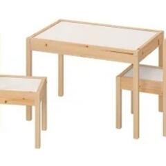 IKEA キッズ 子供用 テーブル 椅子 いす イス セット