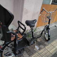 SAKAMOTO] brise mini(ブリーゼミニ)20吋 子供乗せ自転車 内装3段/LED 