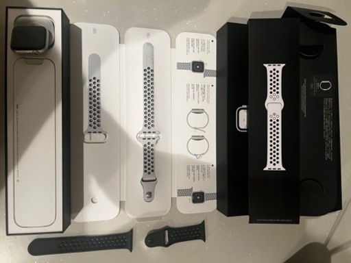 値下げ！Apple Watch Nike Series 5 GPSモデル 44mm シルバーアルミニウムケース