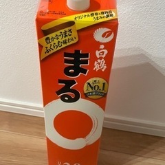 日本酒　白鶴まる　2L