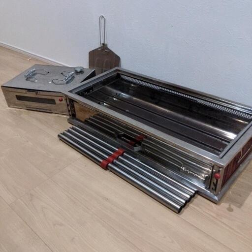 お取引中です。コールマンBBQコンロ\u0026ピザ窯