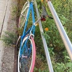 ストリートピストパイク　自転車　シングルスピード　適応身長175〜185程度　ブレーキ若干難あり　