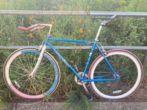 ストリートピストパイク　自転車　シングルスピード　適応身長175〜185程度　ブレーキ若干難あり