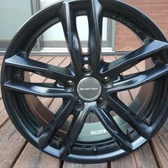 アルミホイールEUROTECH　GAYA  17インチ、5穴、7.5J、PCD:112、インセット38、ハブ径66.6