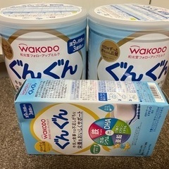 【取引中】フォローアップミルク　ぐんぐん２缶＋スティックパック1箱