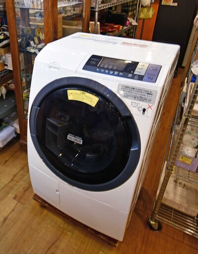 ○綺麗(^^♪○日立10.0kg ドラム式洗濯乾燥機 BD-SG100EL 中古品