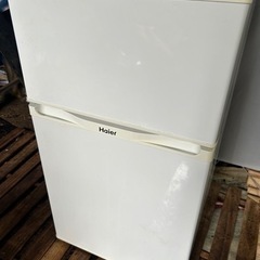 Haier シンプルで可愛い2ドア冷蔵庫