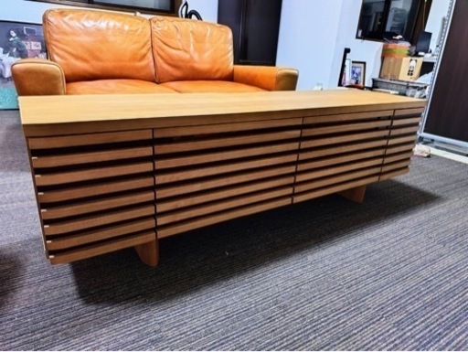 LOWYA ローテレビ台 シャビーナチュラル LOWYA】 テレビボード 120 cm