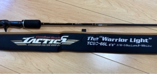 バスロッド Combat Stick 読も TACTICS TCSC-70MG