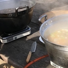 🌈🌈✨郡山で遊び隊🌈🌈✨いよいよ芋煮会が始まります！！😆🥔🍲の画像