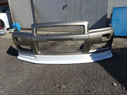 BNR34 GT-R 社外フロントスポイラー リップスポイラー