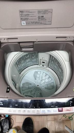 日立 10kg 洗濯機 BW-V100B 美品 2018年製