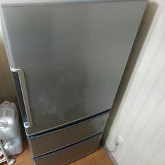 交渉中】2017年製 AQUA ノンフロン冷凍冷蔵庫 AQR-271F(S)