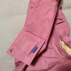 新品メンズスノーウエアピンク!