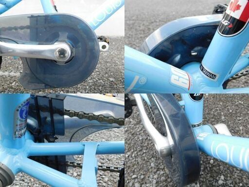 LOUIS GARNEAU LGS-J16 ルイガノ キッズバイク アルミフレーム採用の