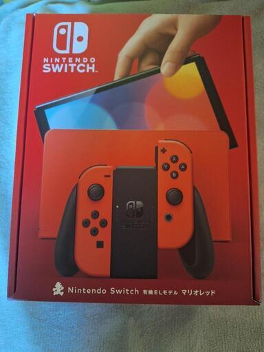 終了 Nintendo Switch 有機ELモデル マリオレッド