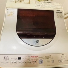 「無料」シャープ洗濯機ES-TG55J