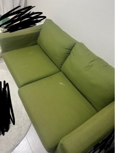IKEA 3人がけソファ