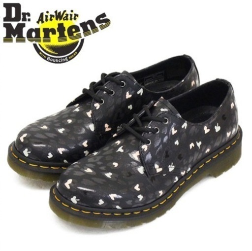 Dr.Martens 1461 HEARTS 3ホールシューズ ハートプリント
