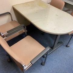テーブル、椅子4脚、値下げ