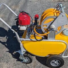 鹿児島発 工進 50Lタンクキャリー動噴ERH50TH85 程度極上