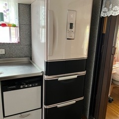 三菱の冷凍冷蔵庫（401L)差し上げます　奈良市