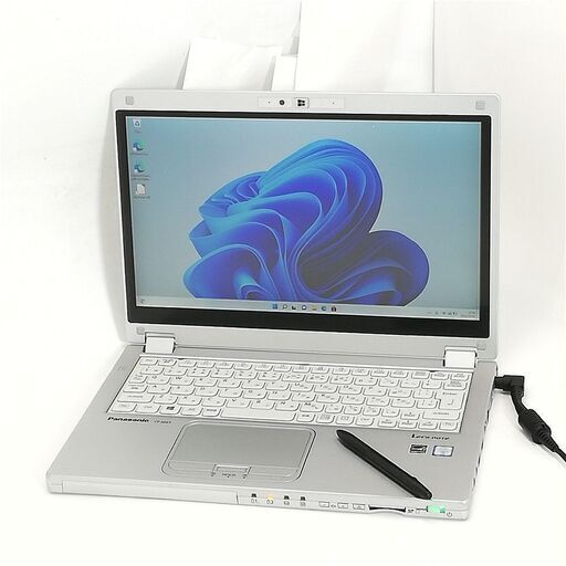 送料無料 日本製 高速SSD タッチ可 LTE対応 ノートパソコン Panasonic CF-MX5AFAVS 中古良品 第6世代 i5 4GB 無線 Windows11 Office
