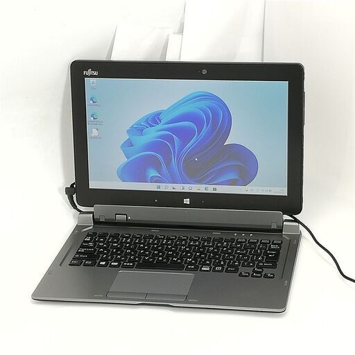 送料無料 日本製 11.6型 タブレット 富士通 Q616/N 中古美品 第6世代 CoreM5 4GB 高速SSD 無線 Wi-Fi Bluetooth Webカメラ Windows11 Office済