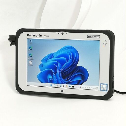 送料無料 7型 タブレット Panasonic TOUGHPAD FZ-M1F150XVJ 中古美品 CoreM5-6Y57 4GB 高速SSD 無線 Bluetooth Webカメラ Windows11 Office済