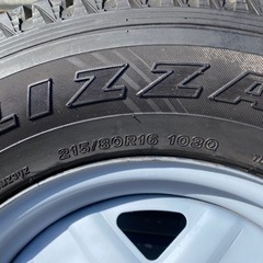 ジムニー　スタッドレスタイヤホイールセット　リフトアップ