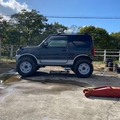 ジムニー　スタッドレスタイヤホイールセット　リフトアップ