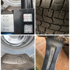 ⭐️2022年製バリ溝スタッドレス‼️アクア フィット等‼️175/65R15‼️4H×100 15×5.5J IN42‼️⭐️