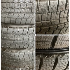 ⭐️いよいよシーズン‼️2022年バリ溝スタッドレス②‼️アクア フィット等‼️15×5.5J 4H×100 インセット42 ‼️⭐️