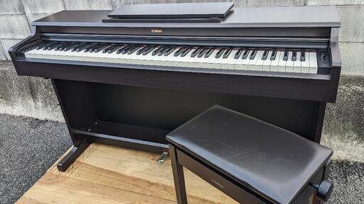 兵庫県全域配達無料！送料込み YAMAHA 電子ピアノ YDP-164R 2021年購入激美品⑦