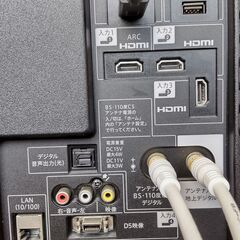 40in AQUOS＋2TB外付けHD+架台一式