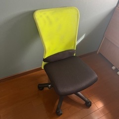 デスク チェア 勉強 椅子 黄緑 グリーン