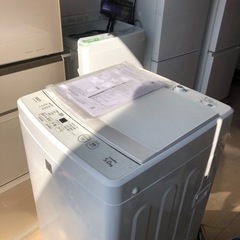アクア　5キロ　洗濯機　取り説付き　2020年式